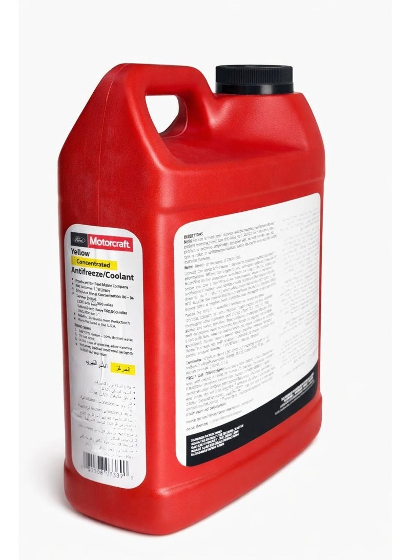 Motorcraft Yellow Concentrated Antifreeze / Coolant – 1 US Gallon (3.78L) | Engine Cooling Fluid - Image 2